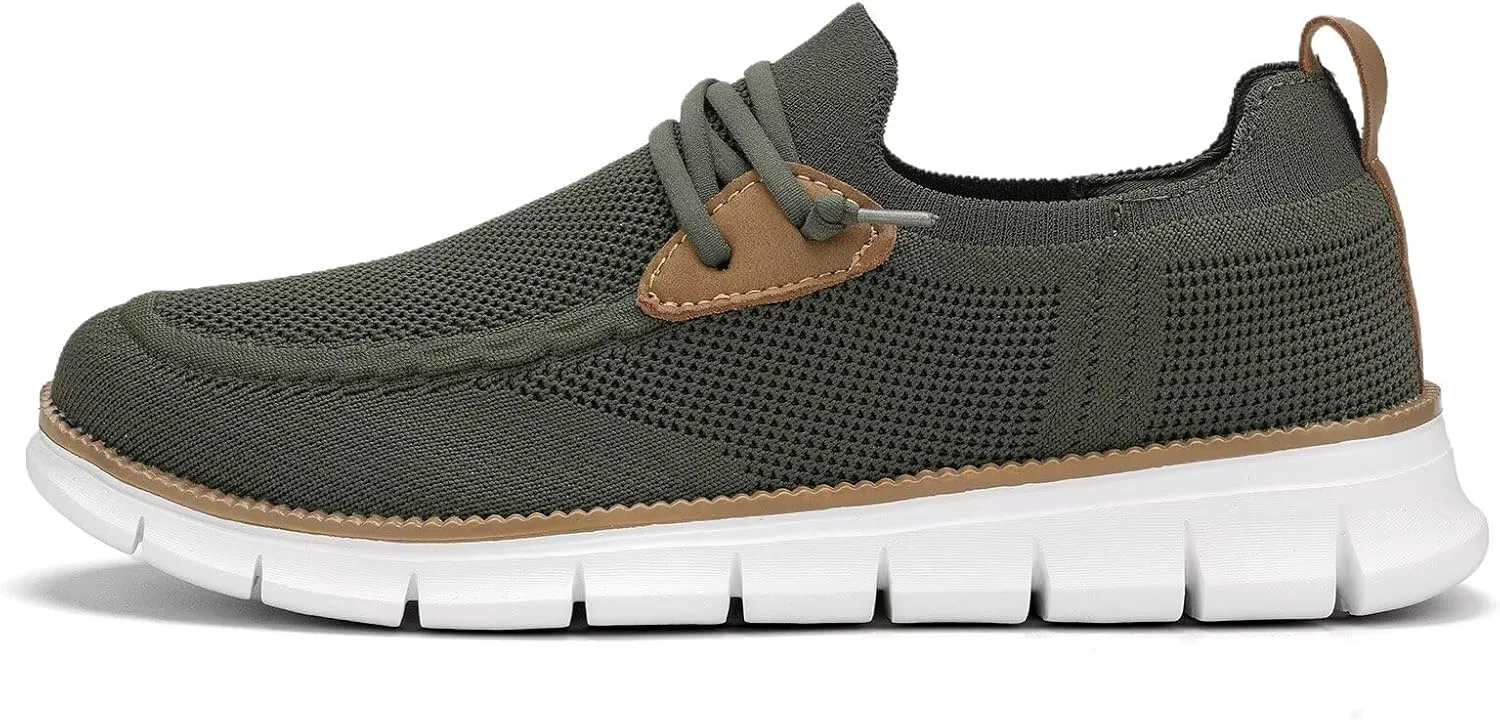 

Мужские повседневные лоферы с мягкой подошвой, обувь слипоны, модные прогулочные кроссовки, деловые оксфорды, рабочая легкая обувь, мягкая подошва, zapatos Wrezatro, зеленый