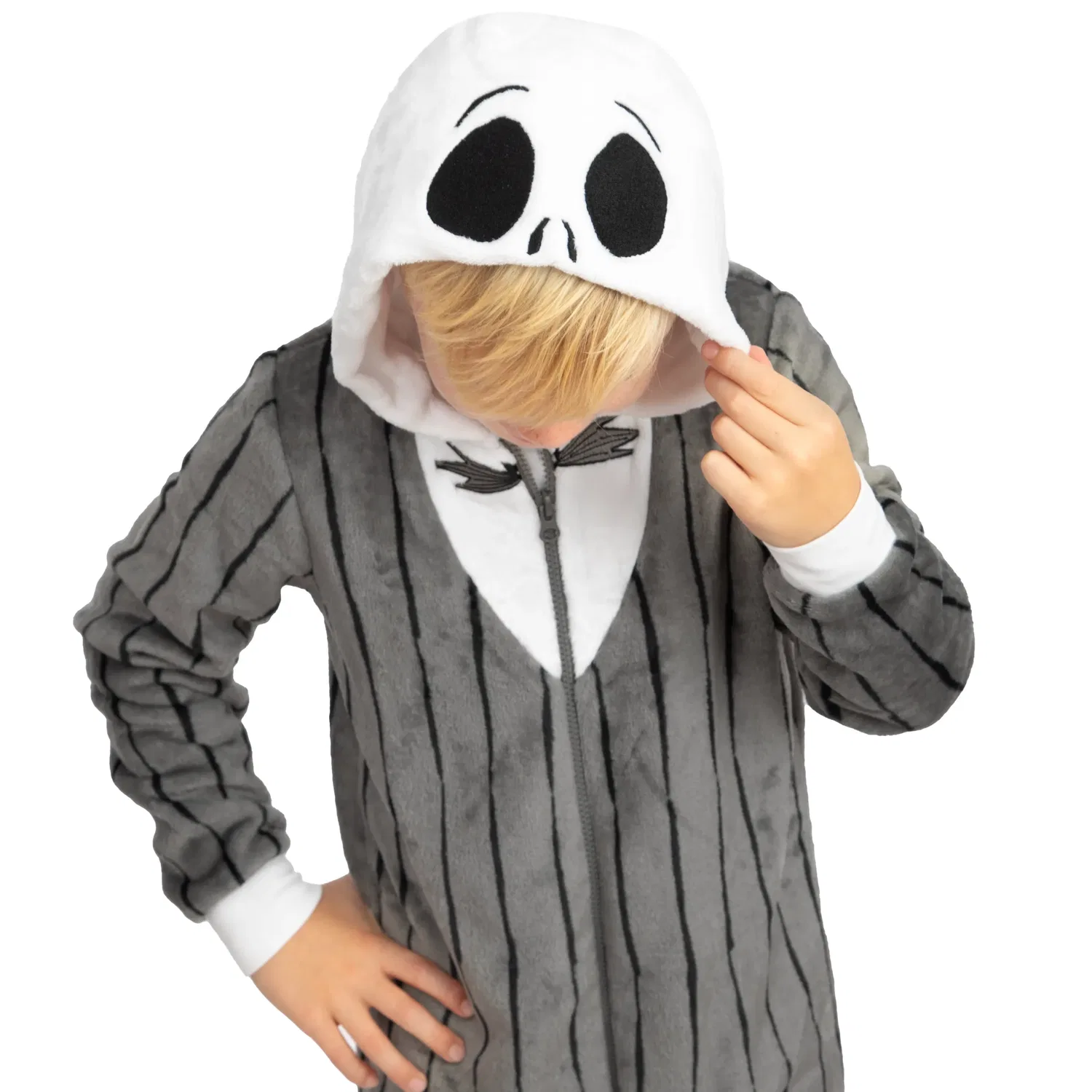 Пижама-комбинезон Jack Skellington Disney, серый — фото 2