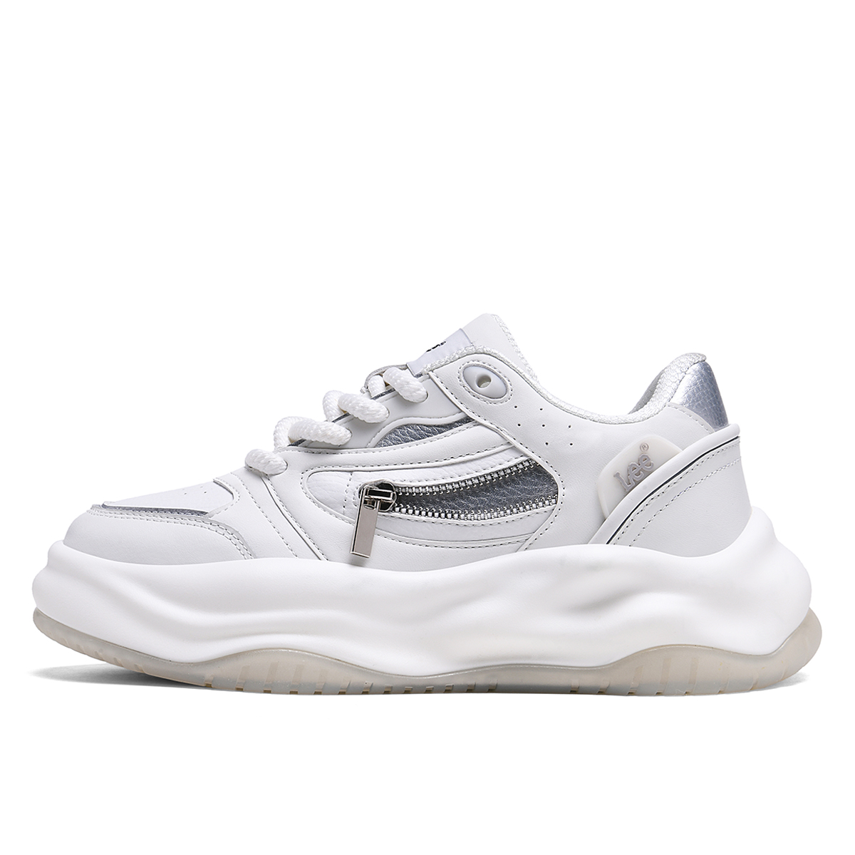 

Lee Кроссовки для скейтбординга мужские низкие оранжево-красные/светло-серые