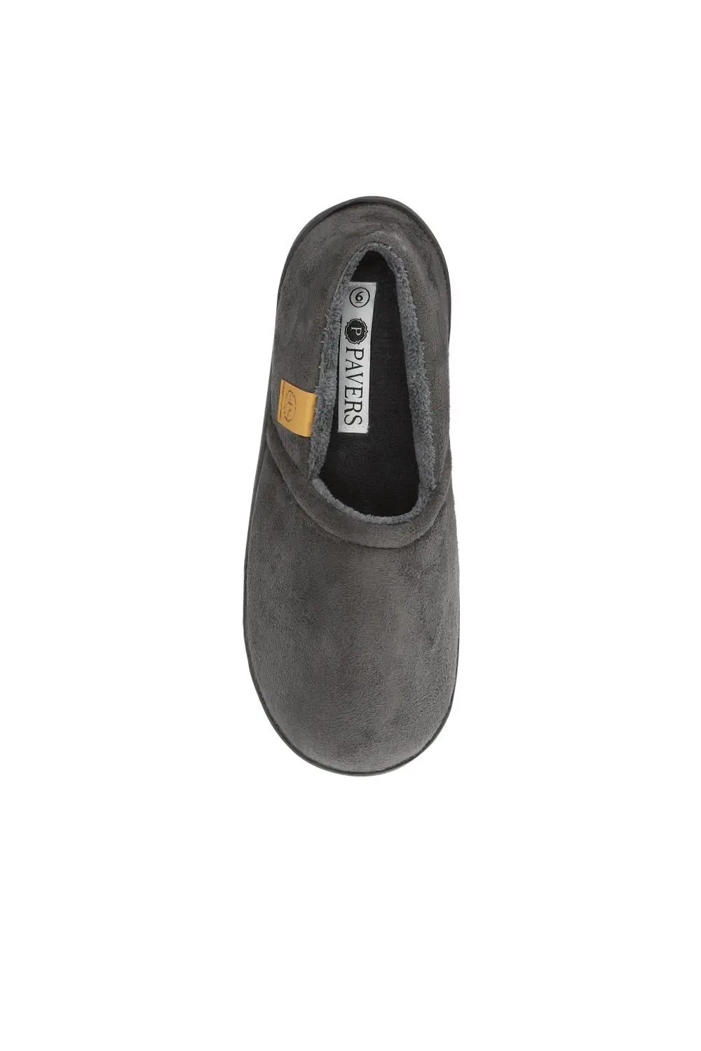 Тапочки Warm Full Slippers Pavers, серый — фото 4