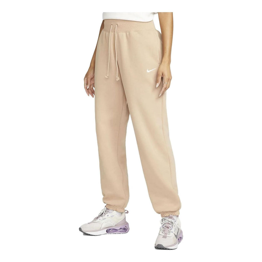 

Спортивные брюки (WMNS) Nike Sportswear Phoenix Fleece High-Waisted Oversized Tracksuit Bottoms 'Hemp', бежевый