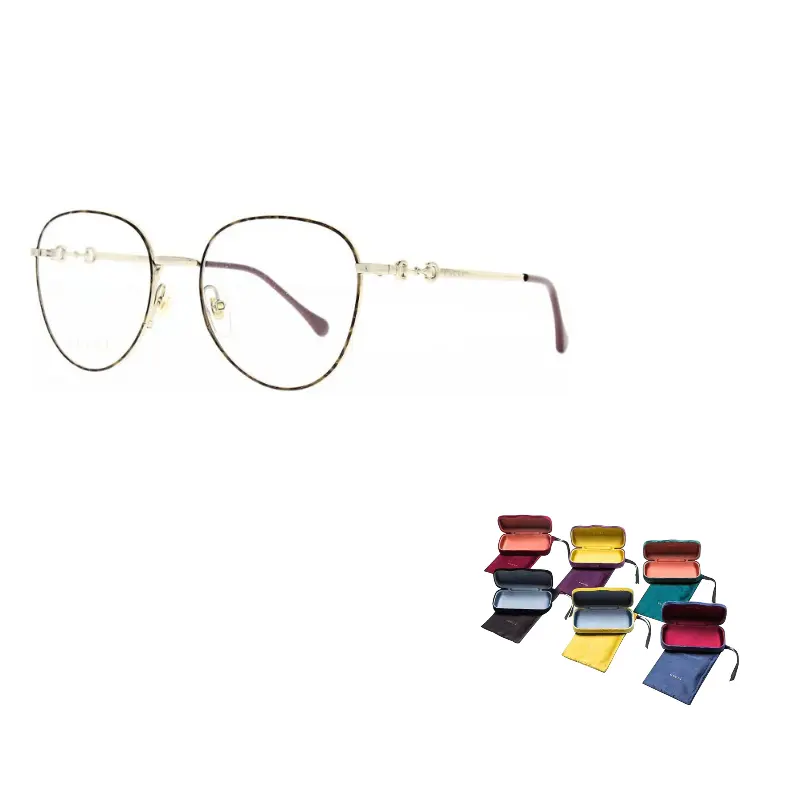 

GUCCI Очки с круглой оправой, Gold