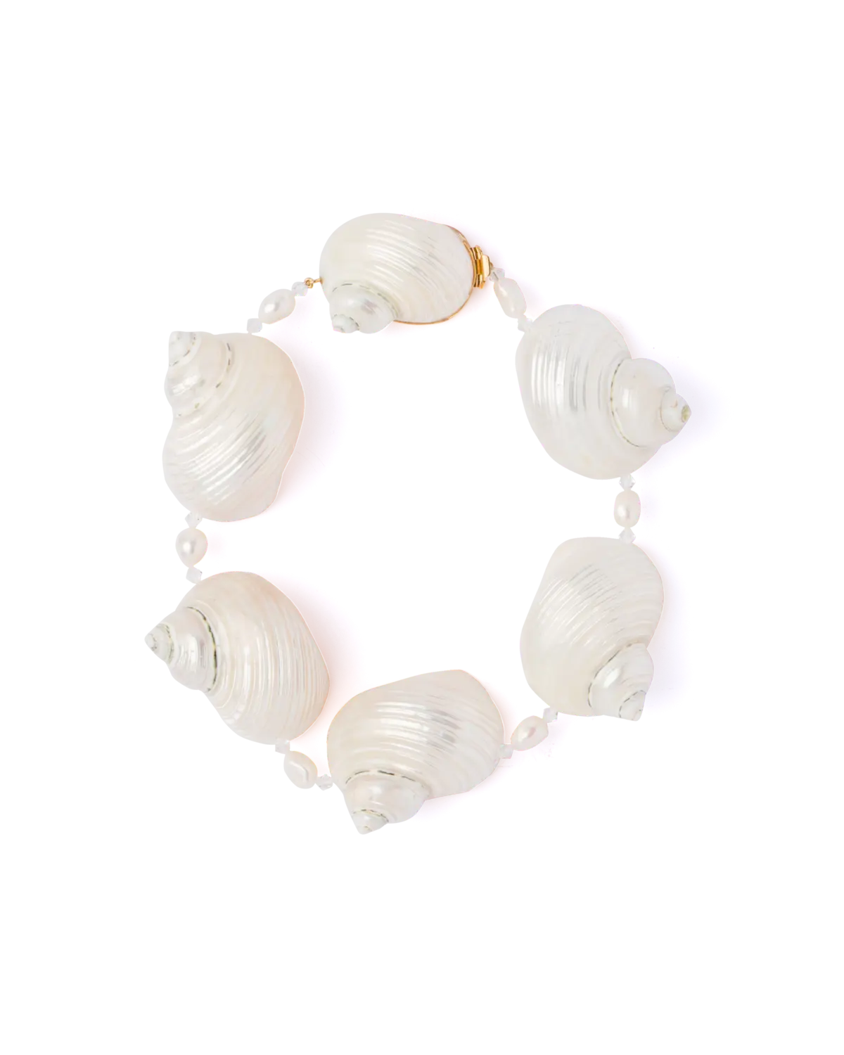 

Prada Серебряный чокер с ракушками