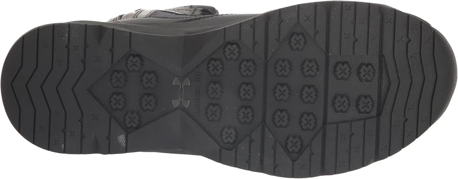 Мужские водонепроницаемые военные ботинки Under Armour Stellar G2 на молнии, черный — фото 4