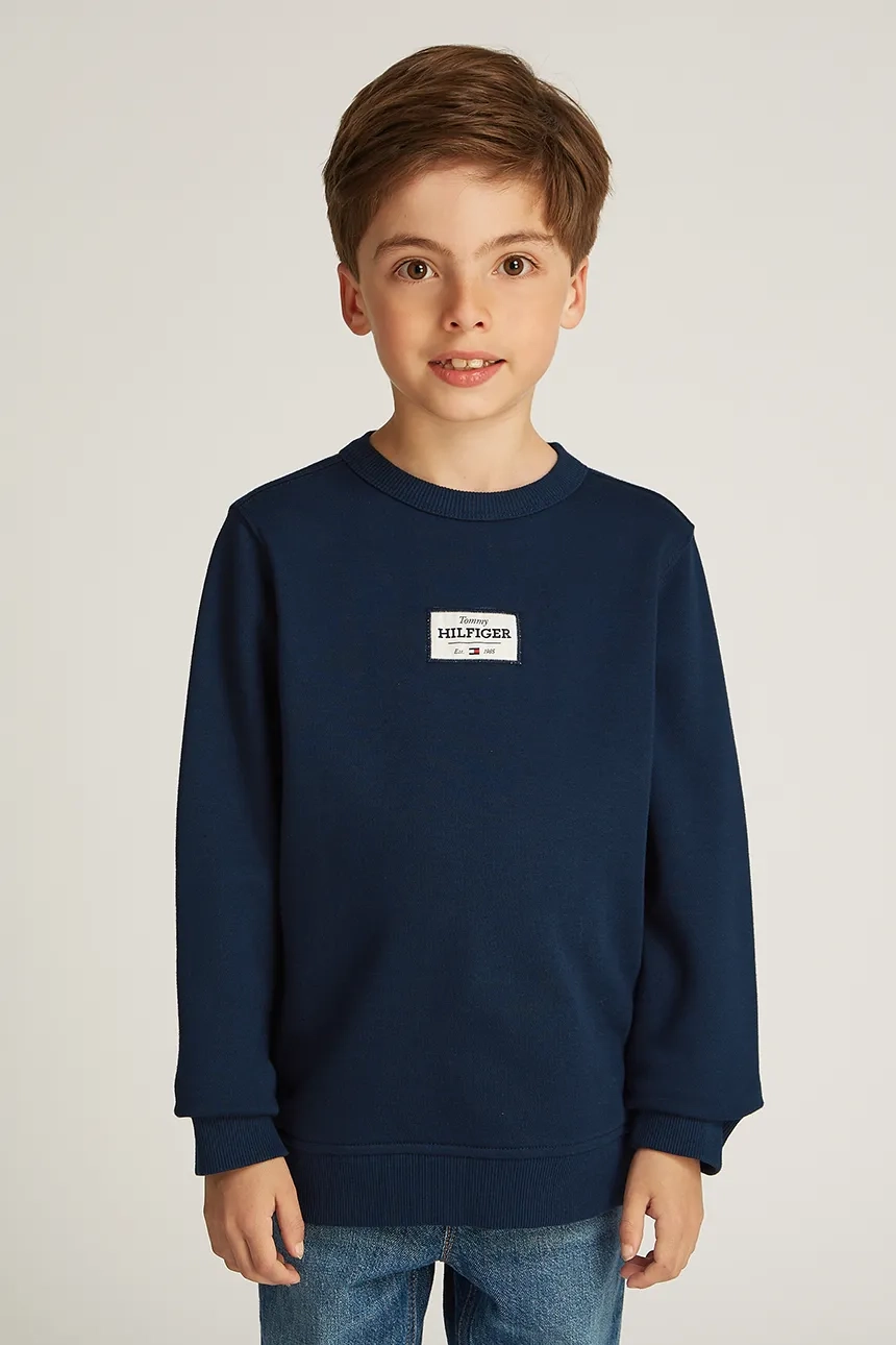 

Детская толстовка Tommy Hilfiger, темно-синий
