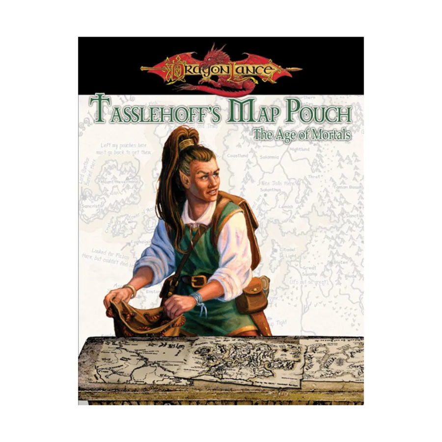 

Мешочек для карт Тассельгофа - Эпоха смертных, Dragonlance (d20)