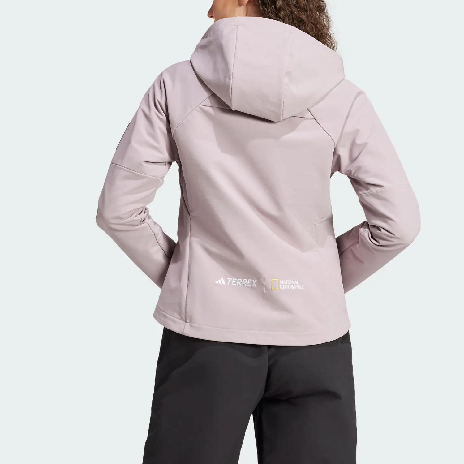 Куртка женская фиолетово-розовый Adidas — фото 2