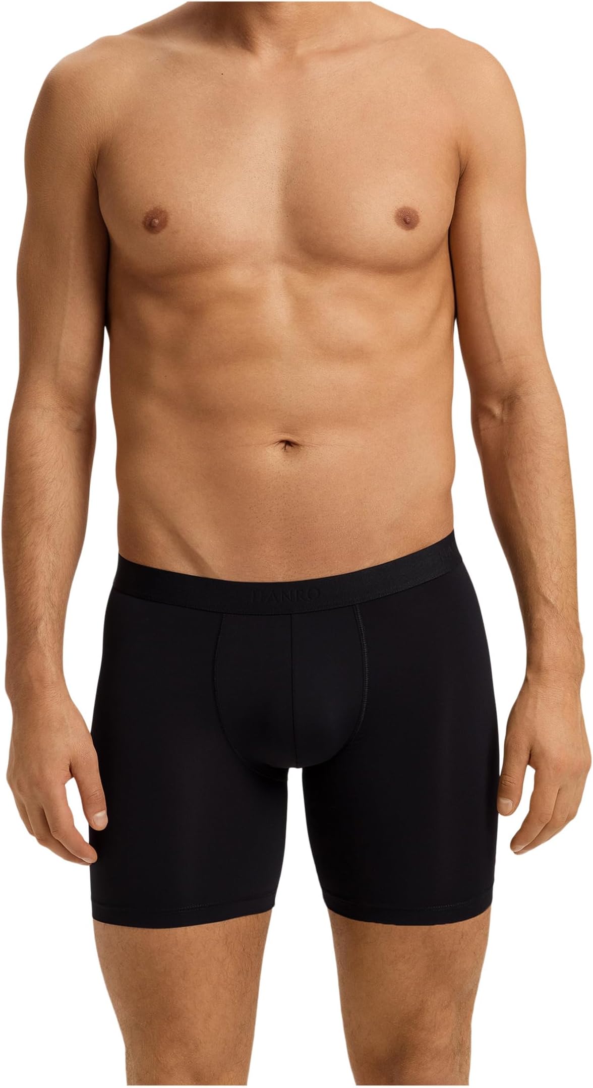 

Боксеры Hanro Micro Touch Long Leg Boxer Brief, черный