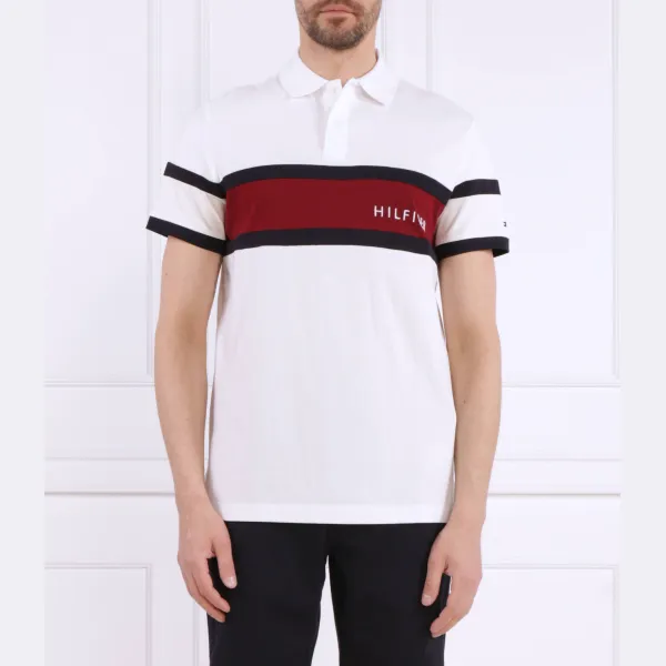 

Рубашка поло стандартного кроя Tommy Hilfiger, белый