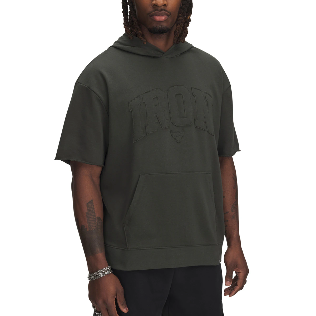 

Мужская толстовка Pjt Rck SS Terry Hoody Under Armour, зеленый