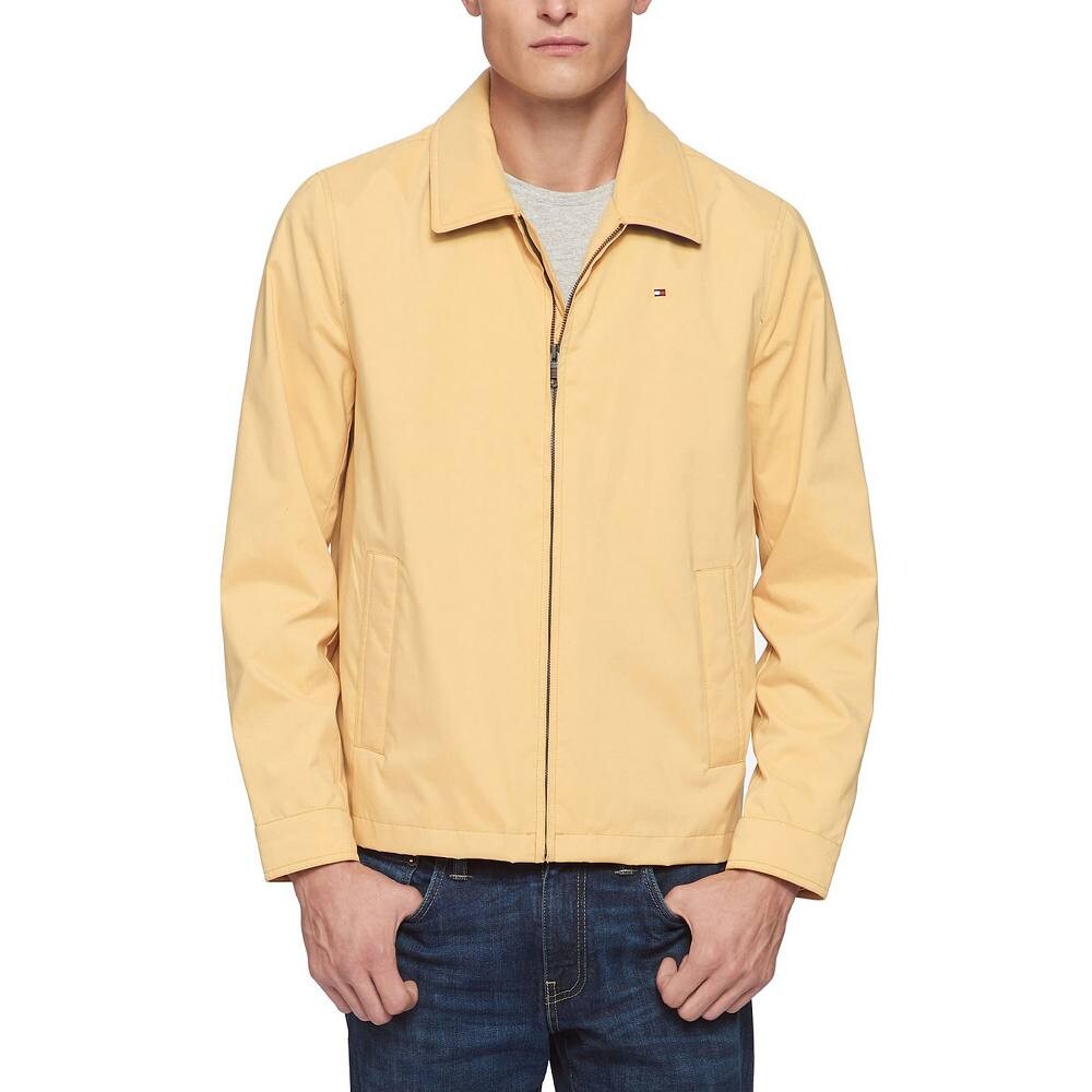 

Мужская куртка для гольфа Tommy Hilfiger из микро-твила, желтый