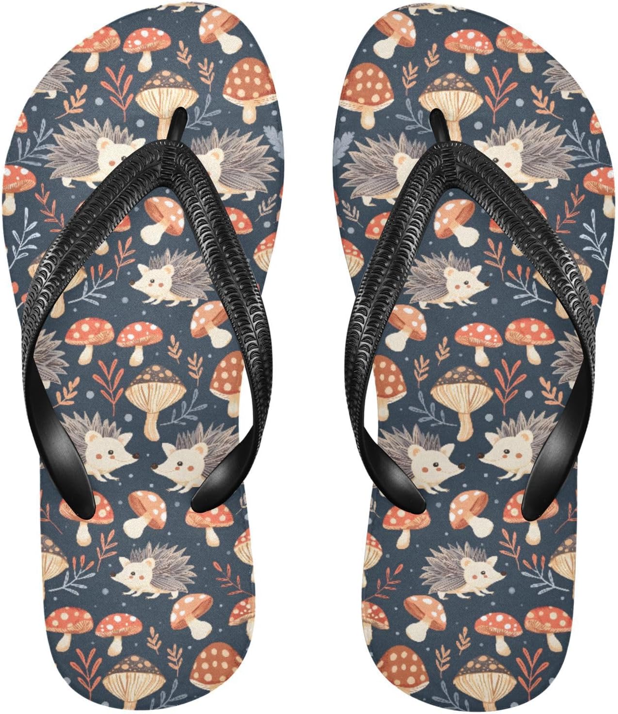 

Шлепанцы MNSRUU для женщин и мужчин, шлепанцы с леопардовым принтом, женские сандалии, мужские сандалии, тапочки для душа, летние нескользящие шлепанцы для плавания, пляжа и ванной комнаты, размер XS, Hedgehog I8305