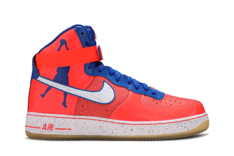 Кроссовки Nike Air Force 1 High CMFT PRM RW QS 'Sheed', оранжевый — фото 2