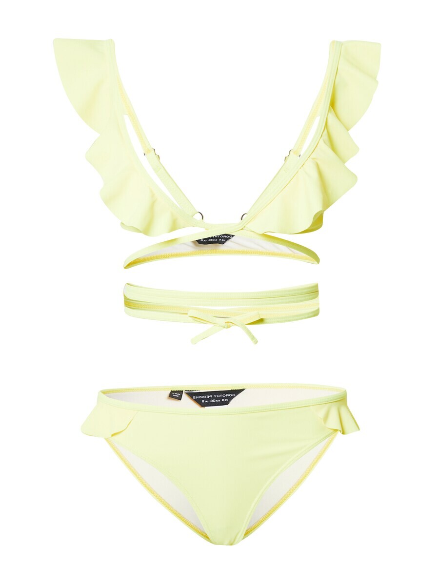

Треугольное бикини Dorothy Perkins, светло-желтого