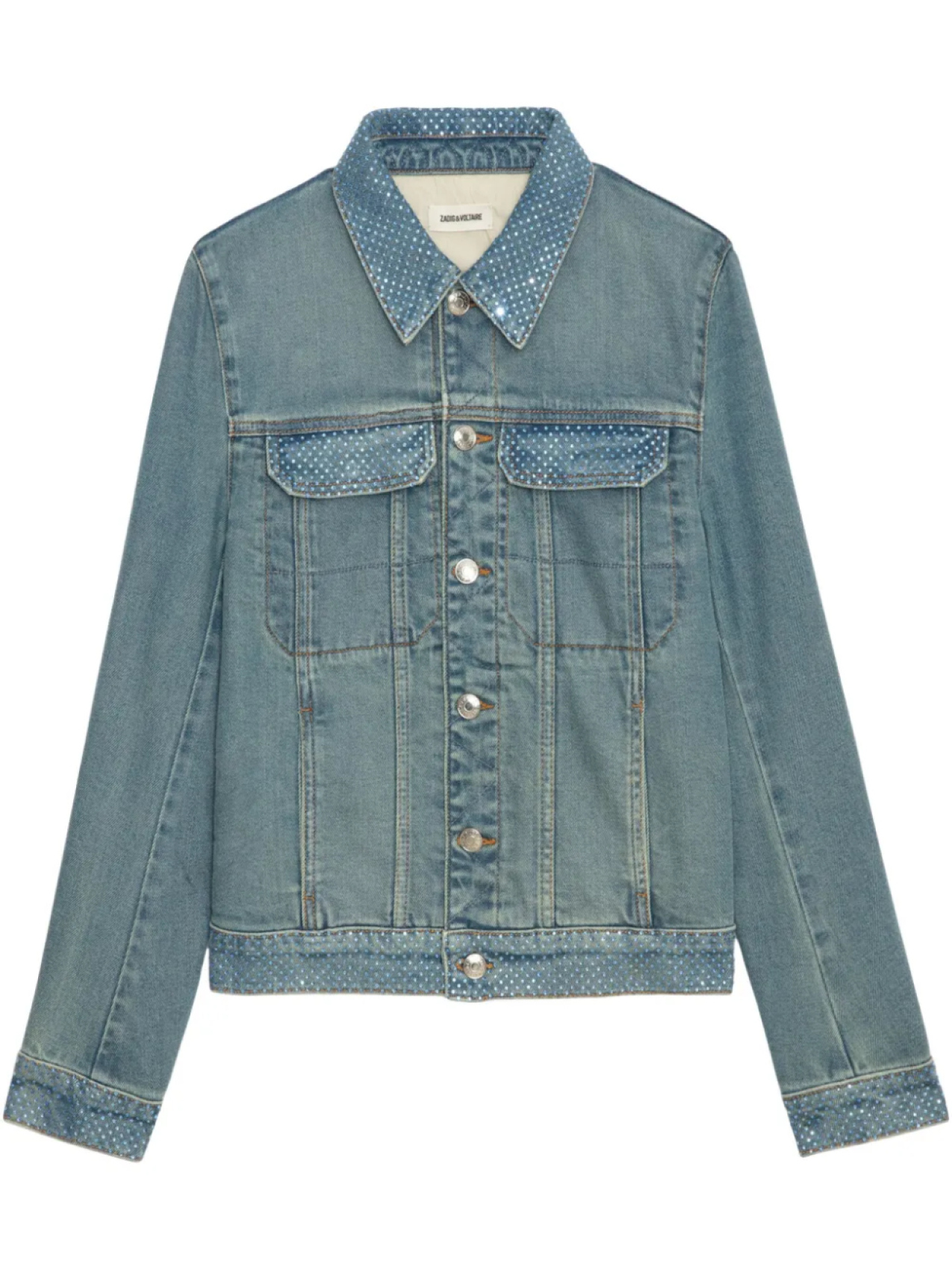 

Джинсовая куртка Zadig&Voltaire Kioky, синий