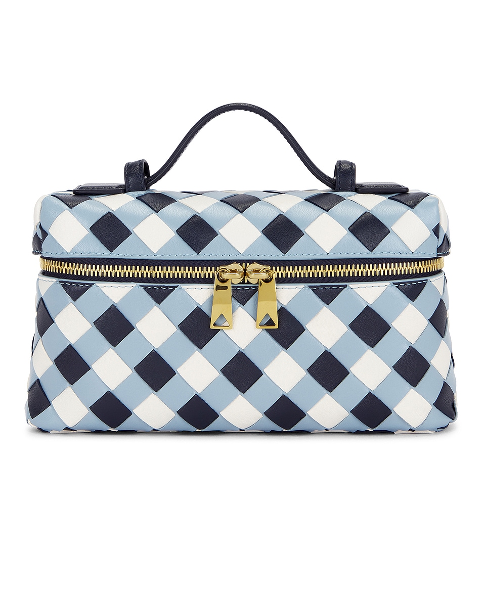 Сумка для косметики Bang Bang Bottega Veneta, Abyss, Ice White, & Muse Brass — фото 2