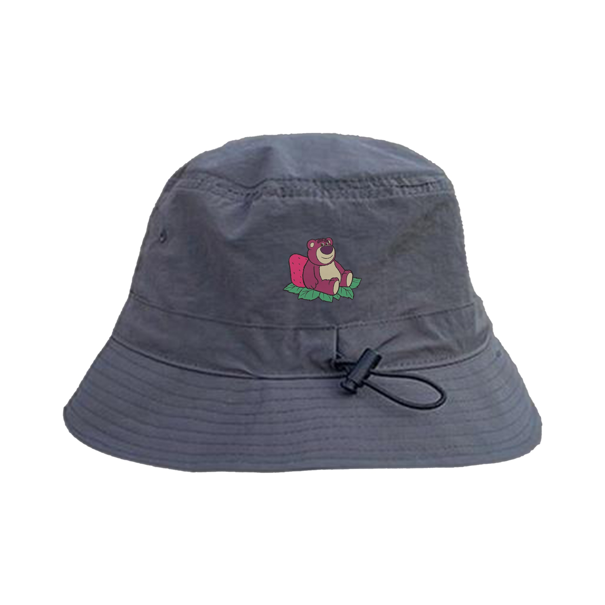 

Disney Ковшовая шляпа из полиэстера серии Strawberry Bear Унисекс, Gray