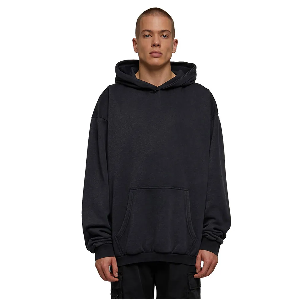

Худи Urban Classics Acid Washed, черный