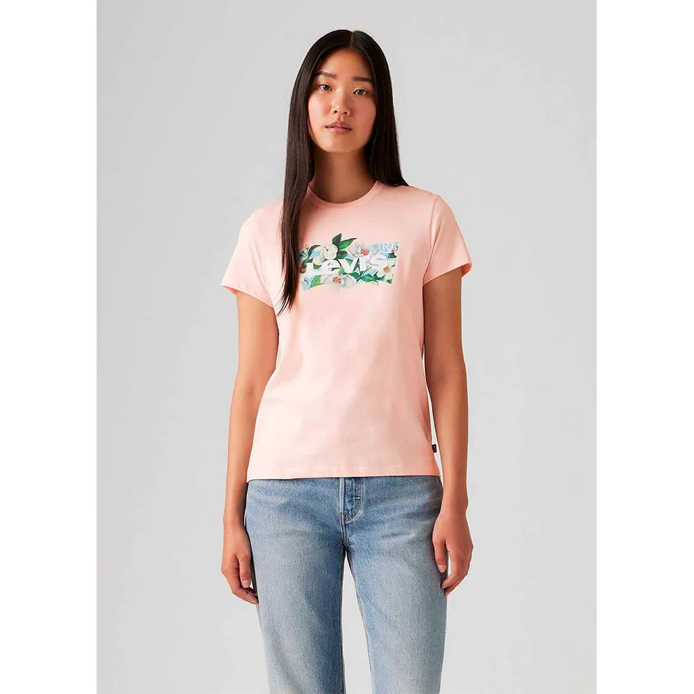 

Футболка с коротким рукавом Levi's The Perfect, розовый