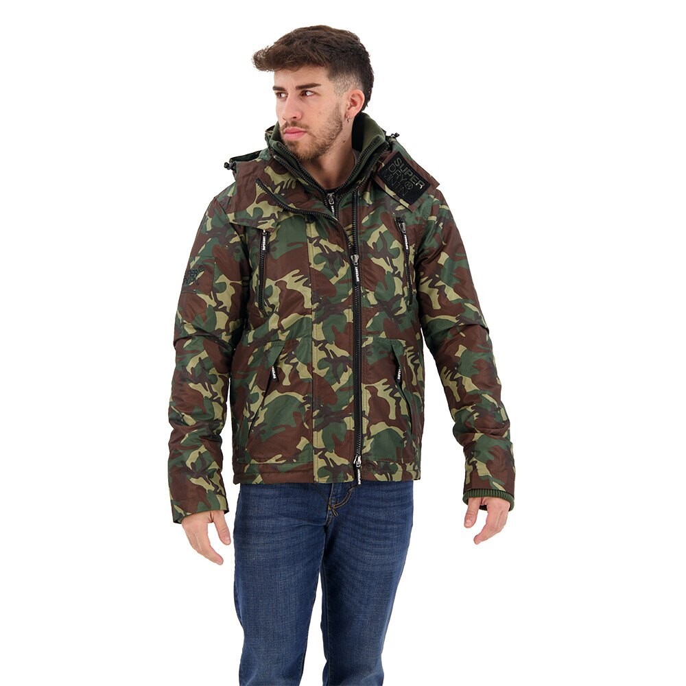 

Куртка Superdry Mountain Windcheater, зеленый