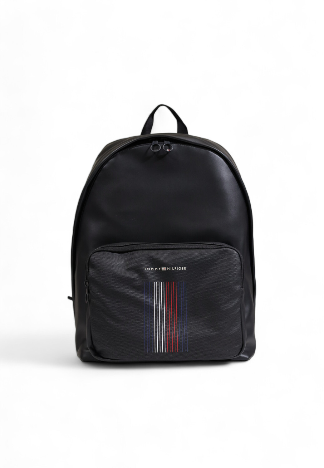 

Рюкзак Tommy Hilfiger мужской с полосами, черный