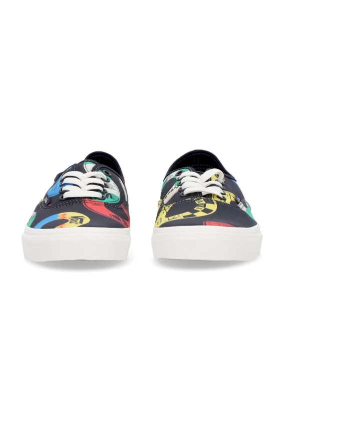Черные разноцветные низкие кроссовки Vans, мультиколор — фото 4