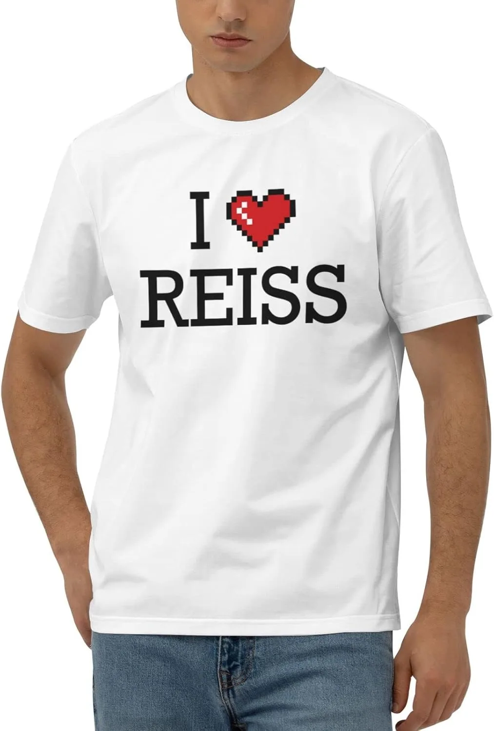 

Футболка для мужчин I Love Reiss Abipuir