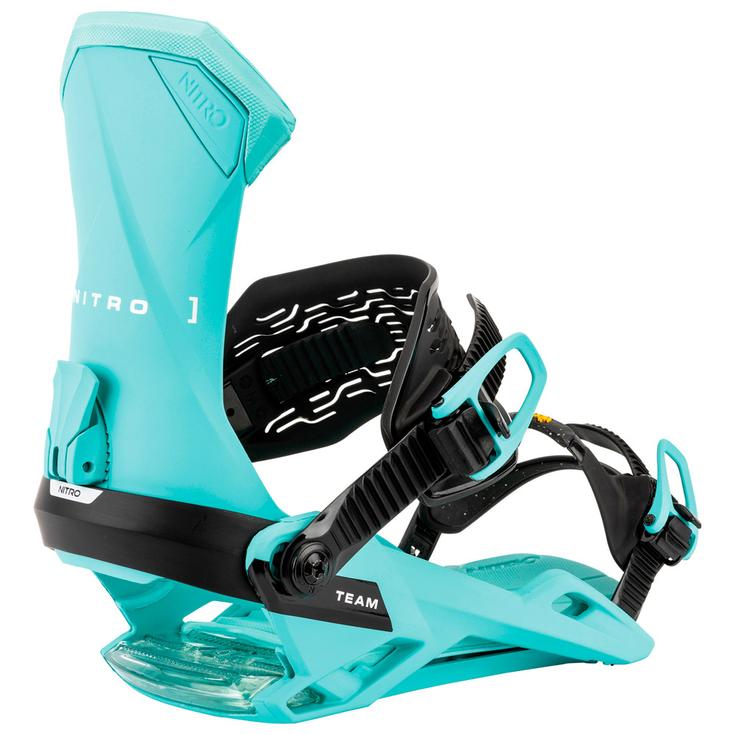 

Сноубордные крепления, команда, свежий синий - м Nitro