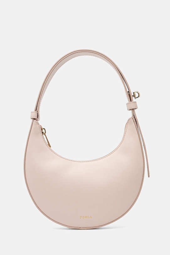 

Кожаная сумка Furla, розовый