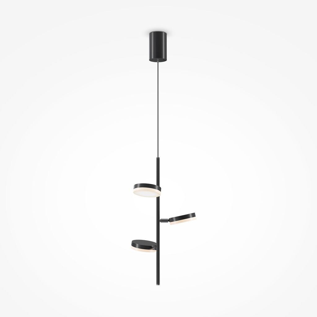 

Подвесной светильник Maytoni Fad MOD070PL-L18B3K 3xLED, черный, металл, 3000К, 1100лм Maytoni GmbH