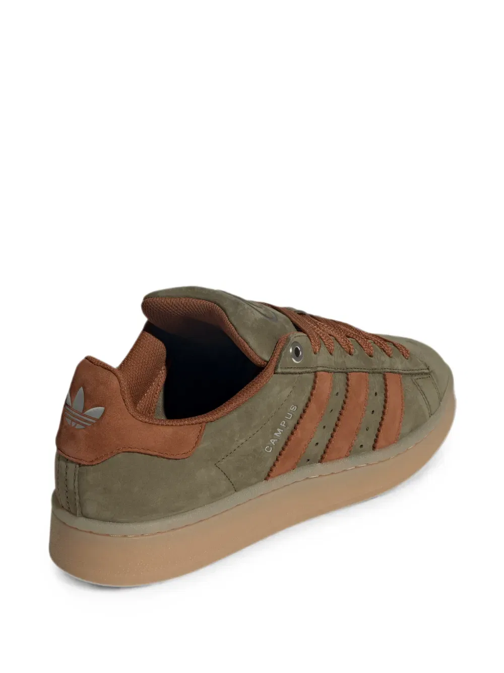 Кроссовки Campus 00-х Adidas, зеленый — фото 3