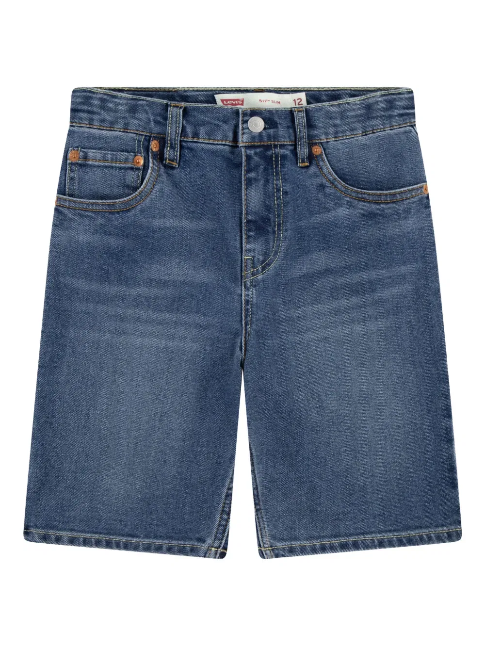 Джинсовые шорты Levi'S Kids, коричневый