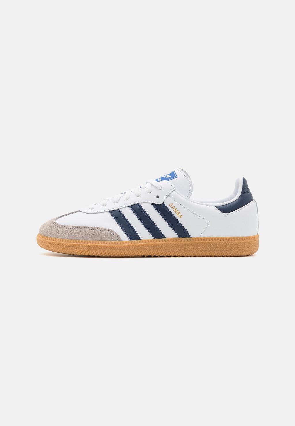 

Кроссовки низкие SAMBA OG UNISEX adidas Originals, цвет footwear white/night indigo