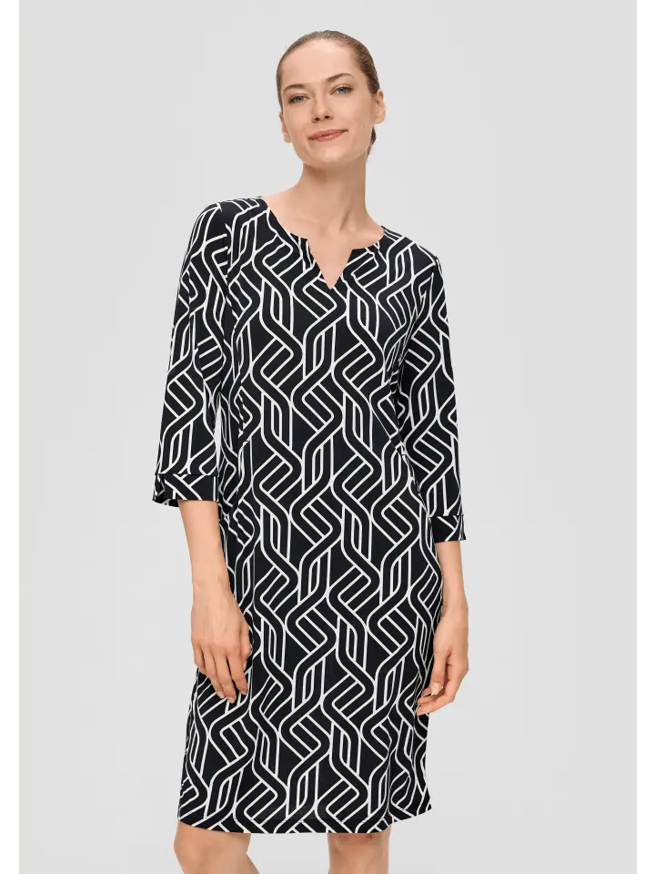 

Короткое платье sOliver BLACK LABEL kurz, синий