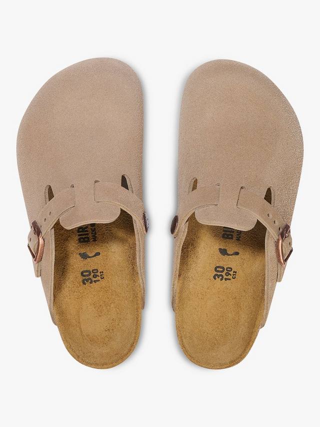 Детские бостонские клоги Birkenstock, Taupe — фото 3