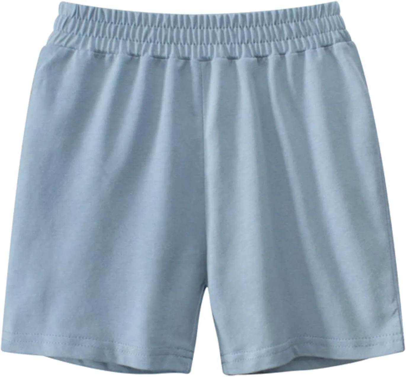 Шорты спортивные хлопковые на резинке, Light Blue