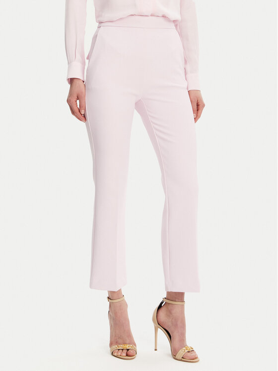

Брюки прямого кроя PA-089-51E2-V290 Elisabetta Franchi, розовый