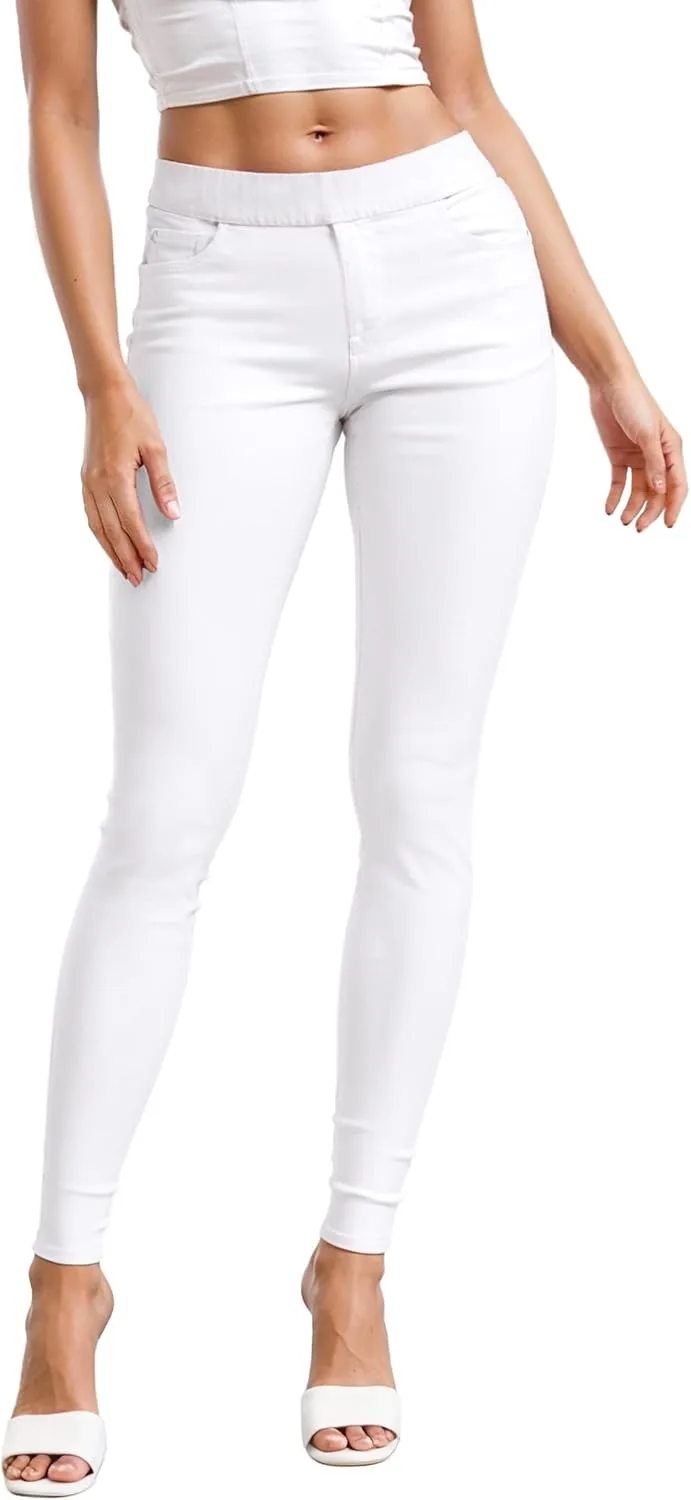

Женские джинсы Hybrid & Company Mid Rise Skinny Fit с эластичной тканью