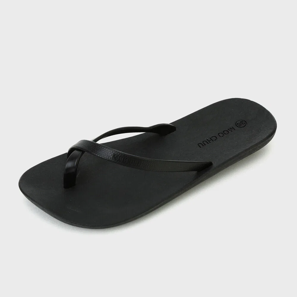 Мужские чёрные вьетнамки Flipflop2 от Moochuu