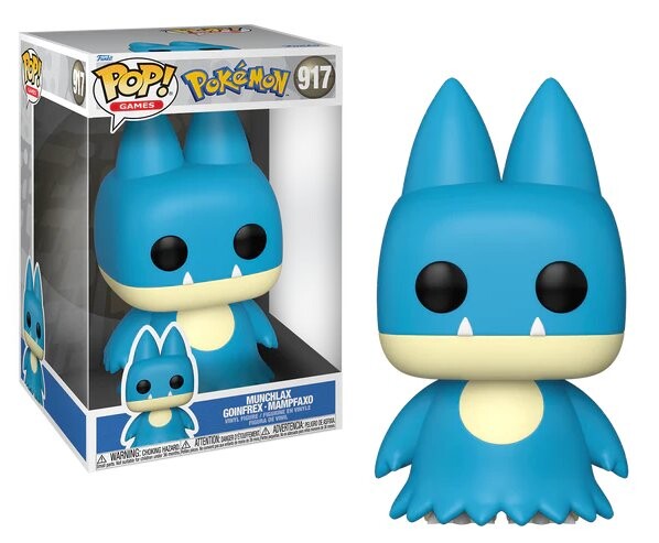 

POP Jumbo: Pokemon-Munchlax (EMEA) Funko POP!