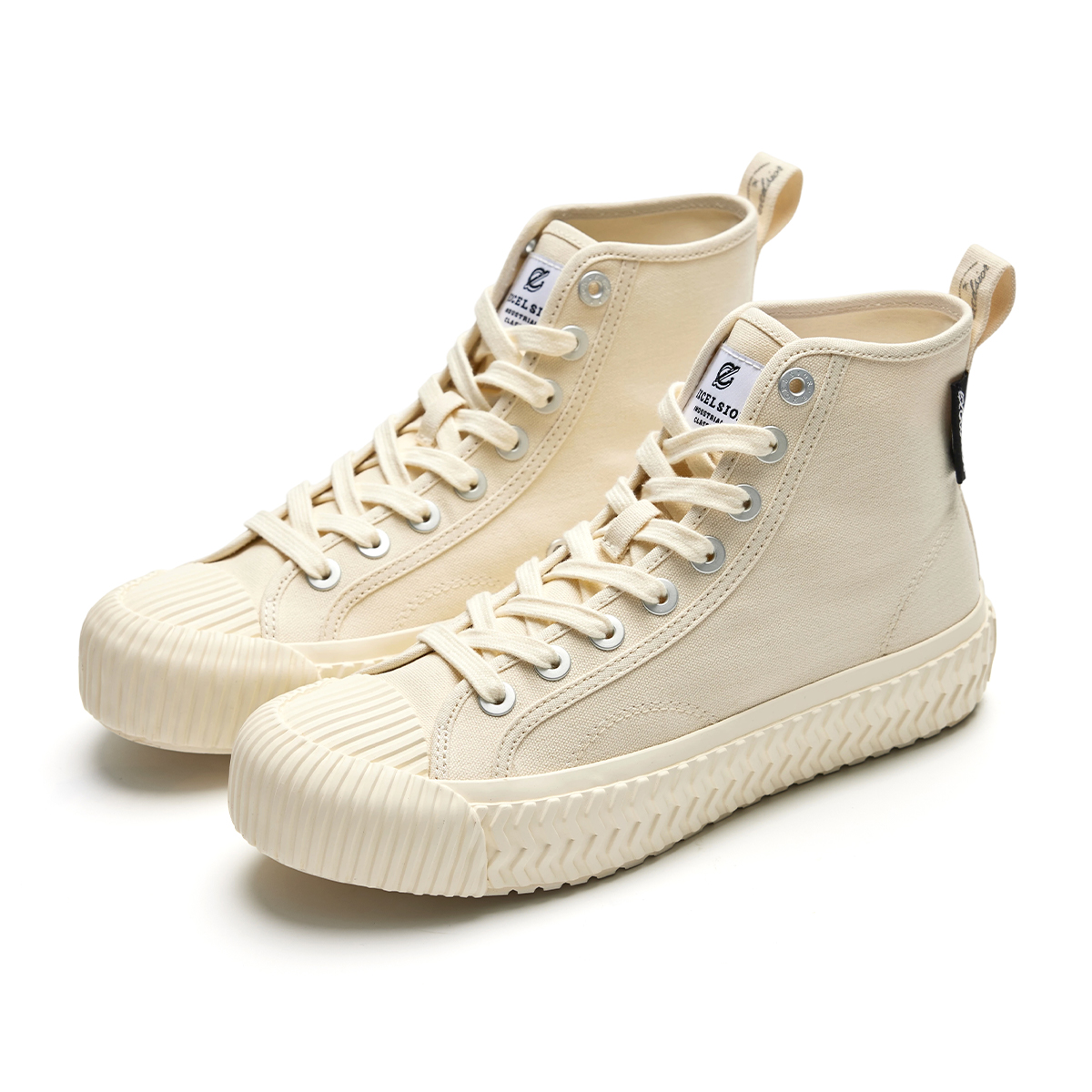 

Excelsior Эксельсиор Хай Топ Канвас Сникерсы унисекс Хорайзон Уайт, цвет Horizon White