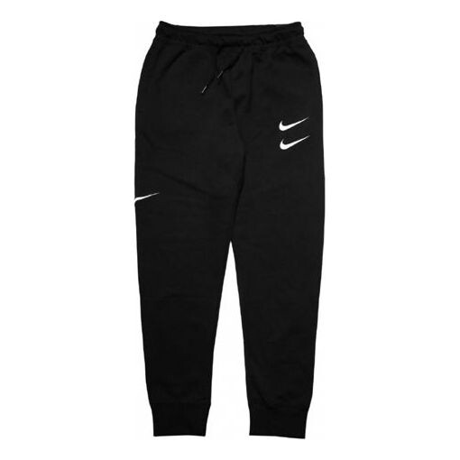 

Спортивные штаны Nike Sportswear Swoosh Slim Fit Casual Sports Long Pants Black, черный