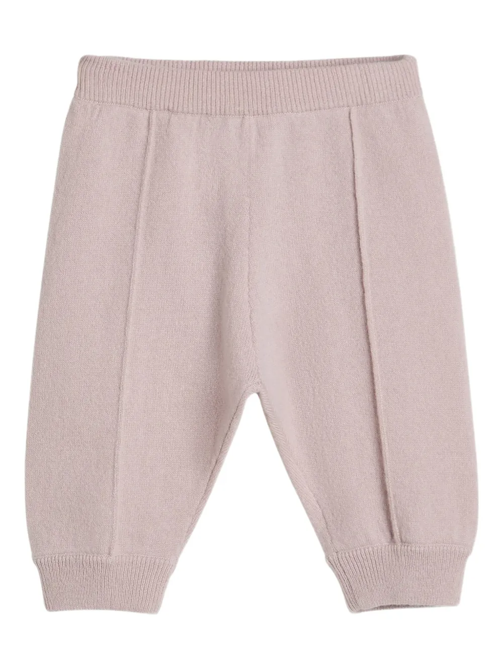 Кашемировые брюки Bernie Baby Brunello Cucinelli Kids, розовый — фото 4
