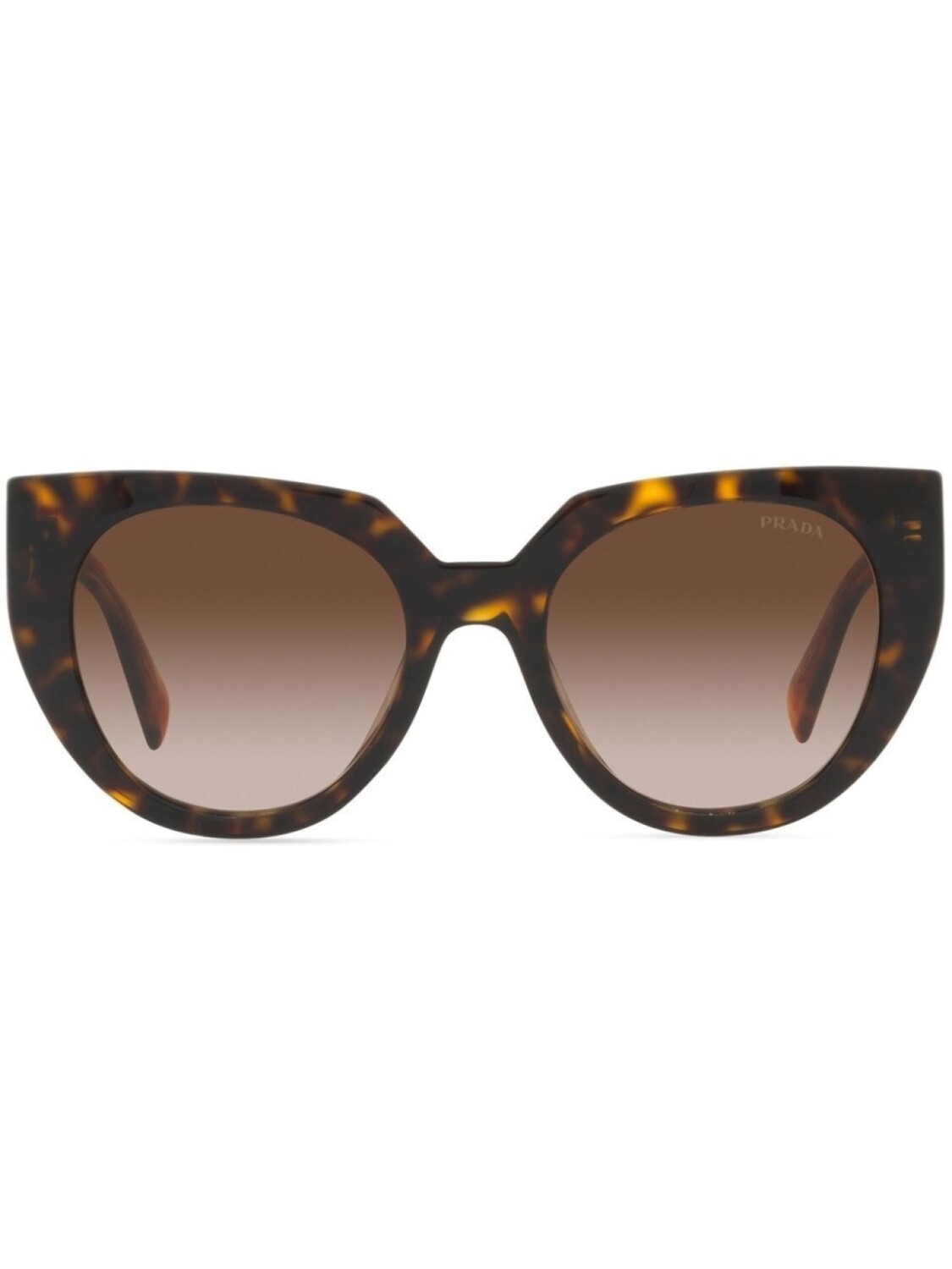

Солнцезащитные очки PR 14WS в оправе 'кошачий глаз' Prada Eyewear, зеленый