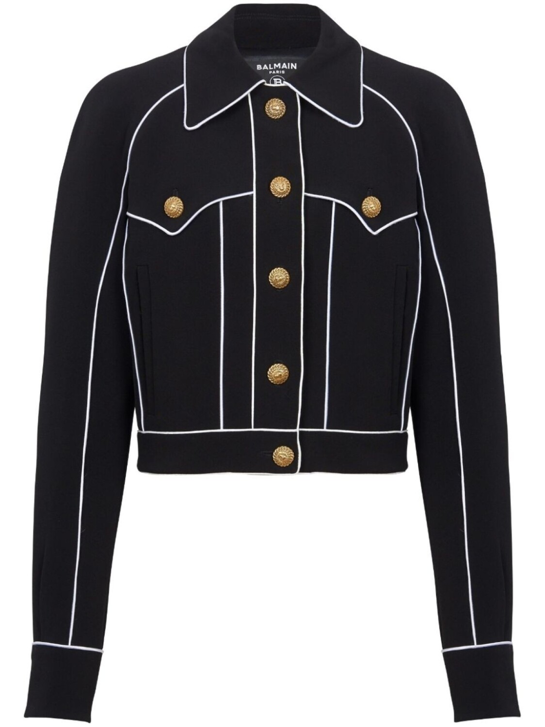 

Balmain куртка в стиле вестерн, черный