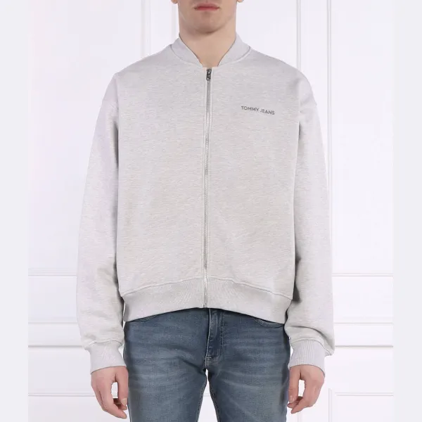 

Толстовка-Бомбер свободного кроя Tommy Hilfiger, серый
