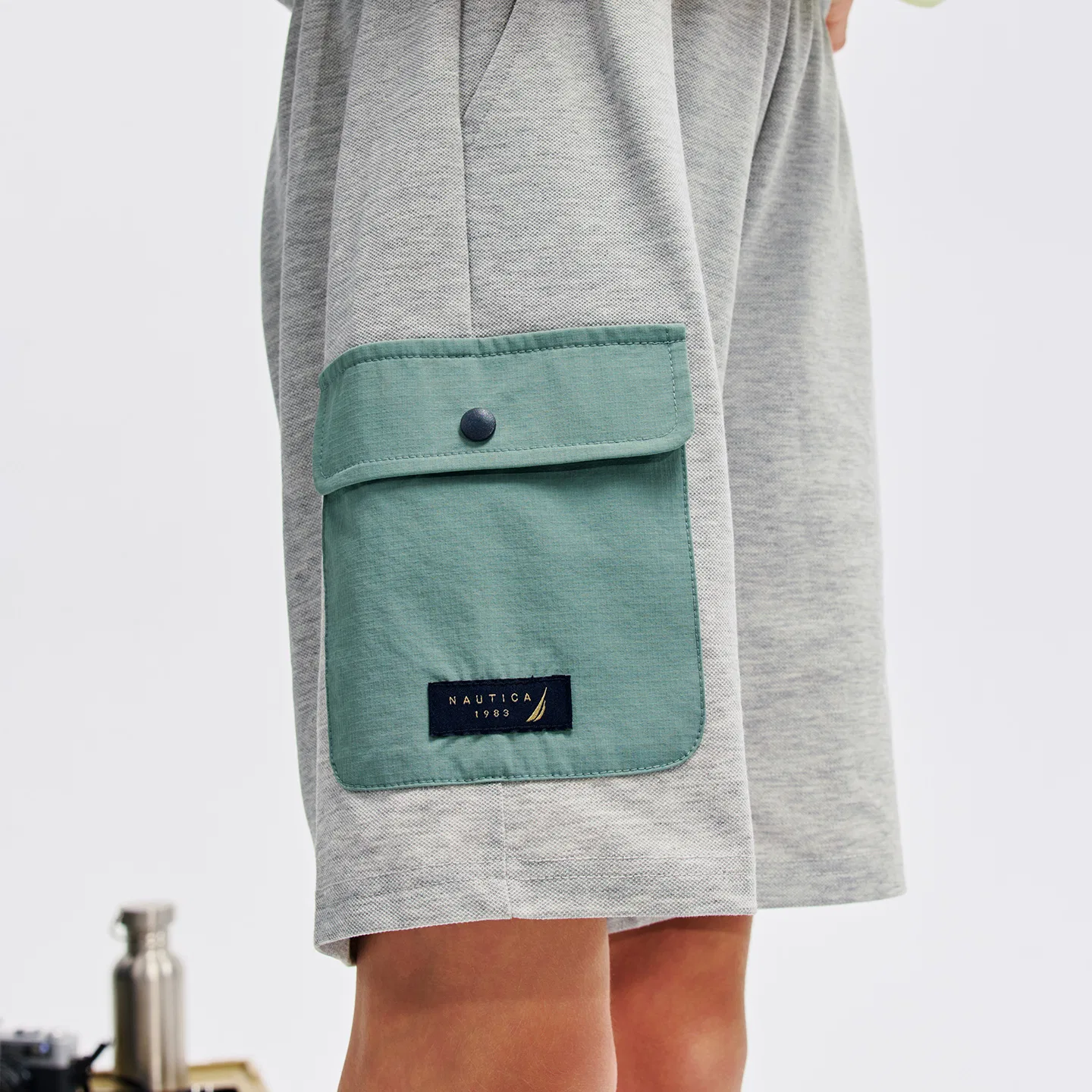 Шорты детские Nautica Light Gray — фото 4