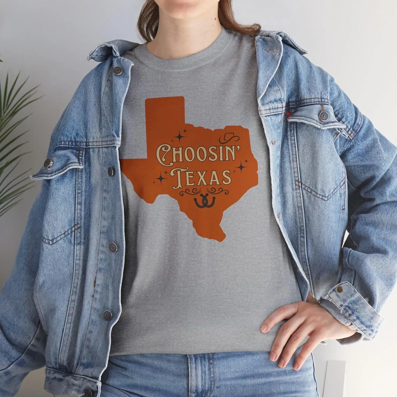 Футболка Choosin' Texas Country Music State Cowgirl Rodeo Ella Tee Shirt Riley Two Stepping T-Shirt Tshirt Sportswear Clothing Gift — фото 3
