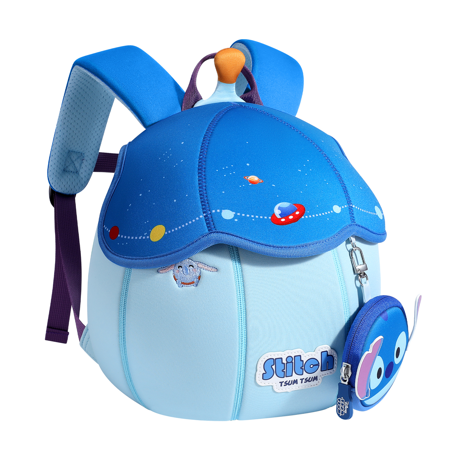 

Disney Студенческий рюкзак из полиэстера обычный детский разноцветный, Blue