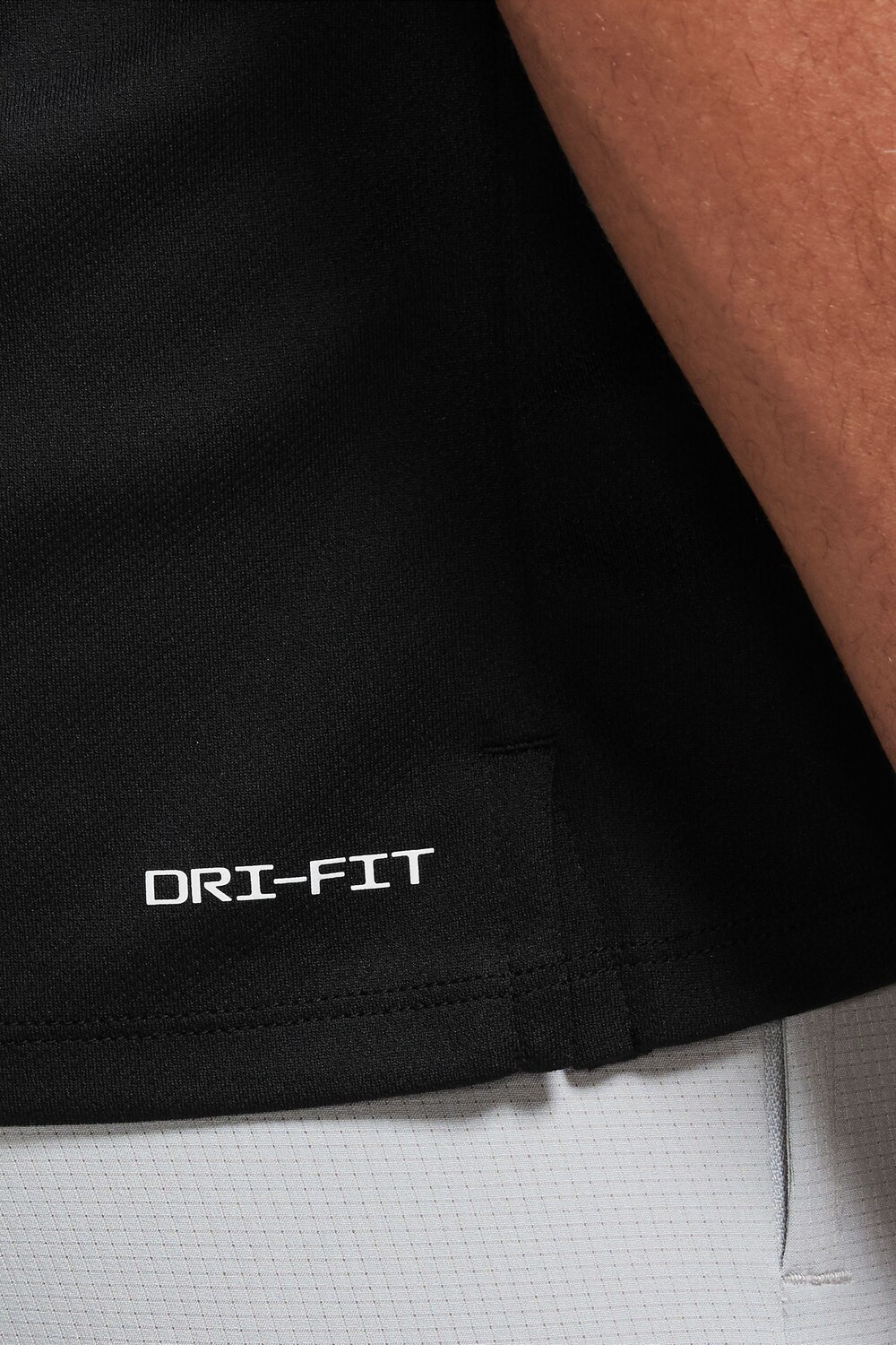 Беговая футболка Dri-FIT Miler Nike, черный — фото 3